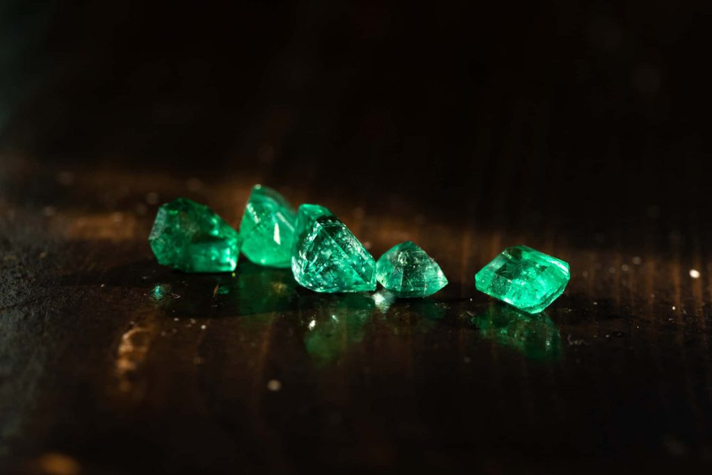 emerald jewellery