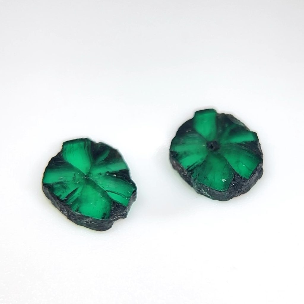 Trapiche emeralds 4