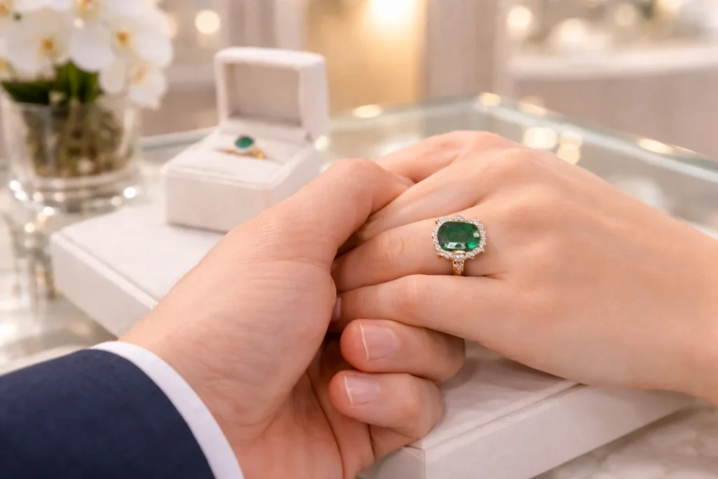 emerald engagement rings 16 9